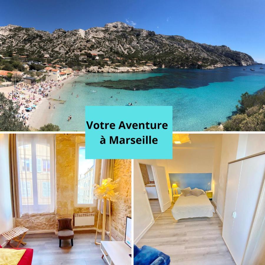 Vieux Port Proximite Panier Clim Central Cachet Marseille Luaran gambar